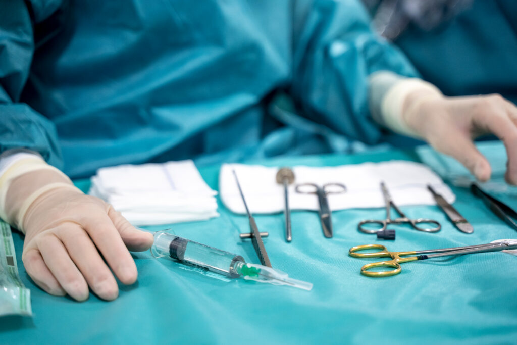 Foreign object left in body after surgery lawsuit