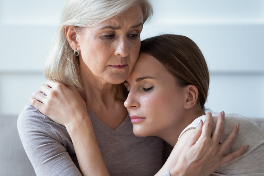 Grieving family about a wrongful death medical malpractice claim in Maryland, seeking justice and compensation.